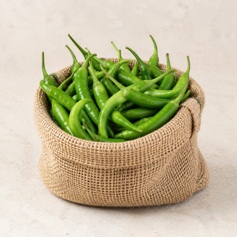 Fresh Green Chilli for wholesale and export supply